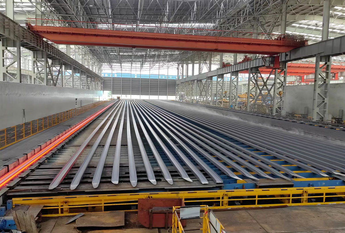 Section Steel Cooling Bed